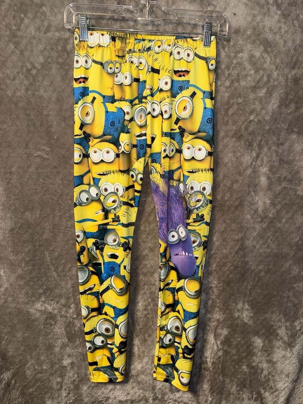 Despicable Me Minion All-Over Print Graphic Leggings